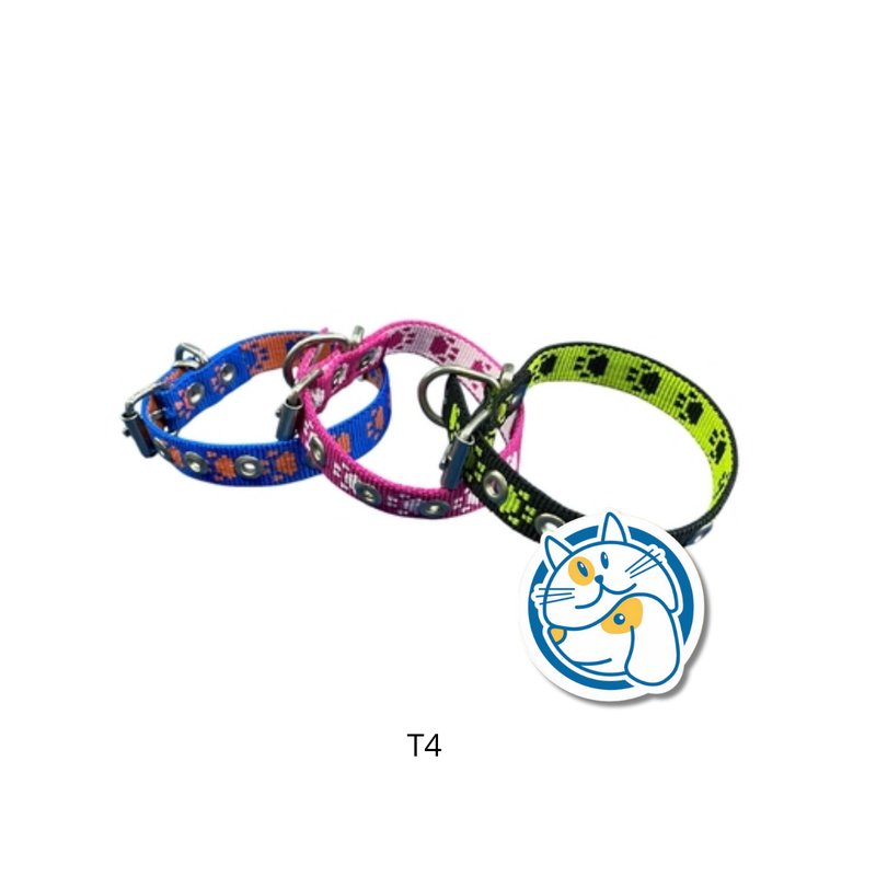 COLLARES AJUSTABLES POLIPROPILENO FANTASIA T4 ARGENPET