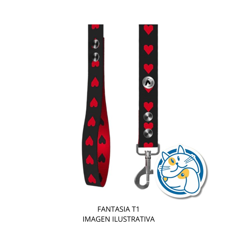 CORREAS POLIPROPILENO FANTASIA T1 ARGENPET