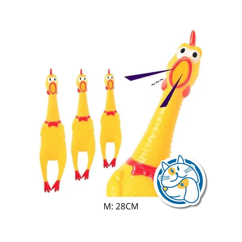 GALLINA CON CHIFLE -M:28CM