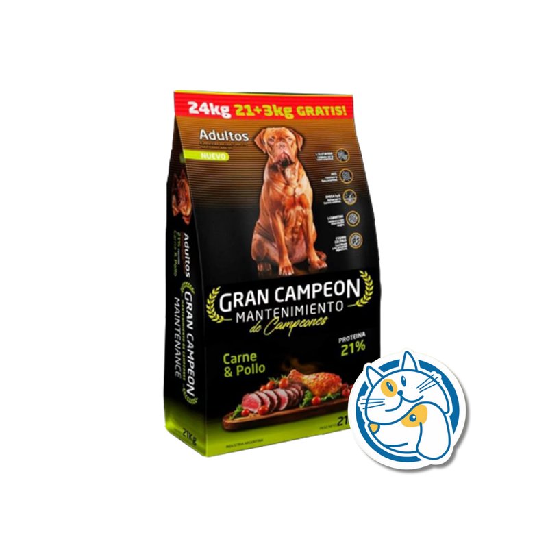 GRAN CAMPEON MANTENIMIENTO 21+3KG