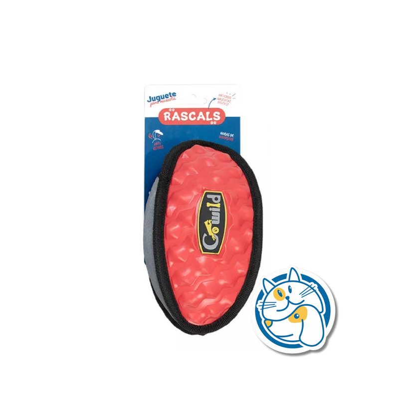 JUGUETE P/ PERRO JUP4292B MORDEDOR ROJO