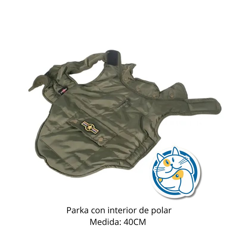 IND. PARKA POL 807B-40 VERDE L