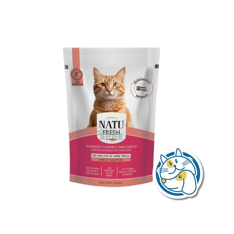 NATURAL FRESH EXB. POUCH X1UN - SALMON