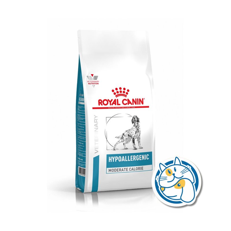 ROYAL CANIN HYPOALLERGENIC MODERATE CALORIE DOG 2KG