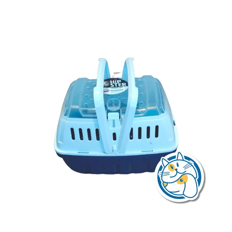 TRANSPORTADORA HIPSTER GRANDE BLUE BERRY