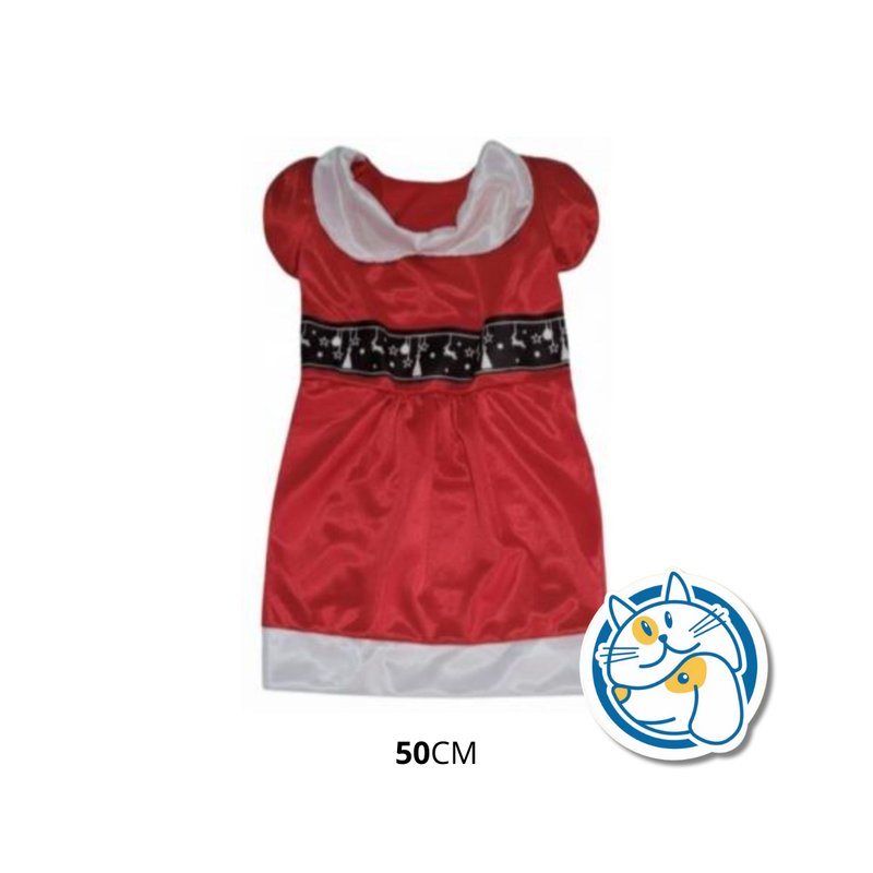 VESTIDO NAVIDAD DOMIPETS T6