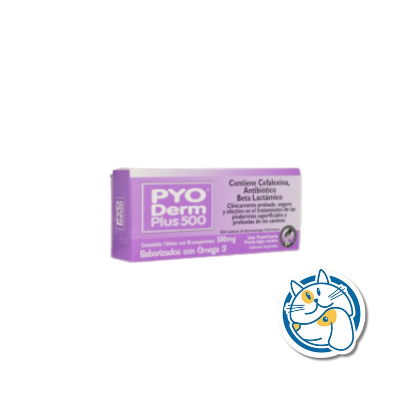 PYO DERM PLUS 500 X 10 COMP
