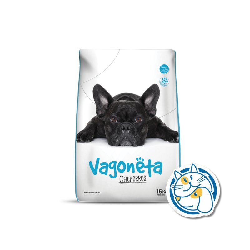 VAGONETA PERROS CACHORROS 15KG