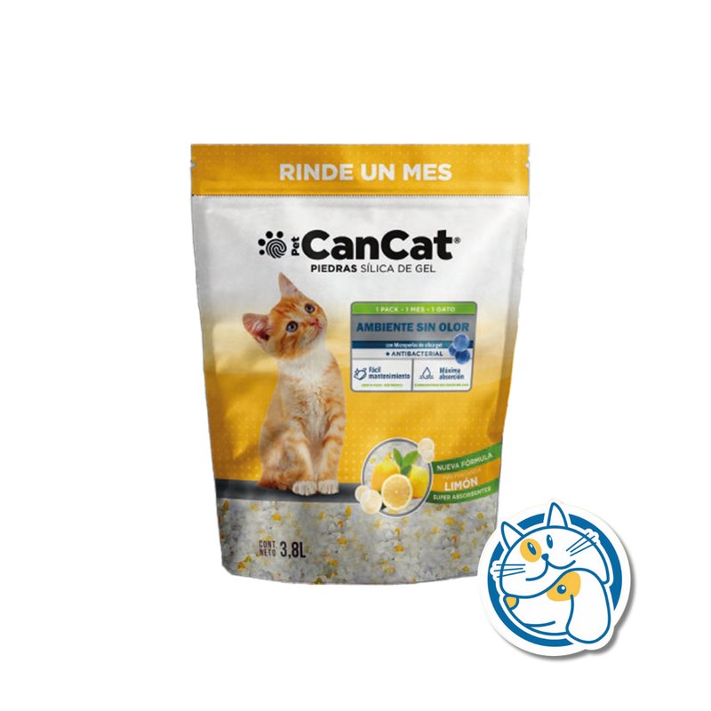 PIEDRAS SILICAS 3.8LT LIMON CANCAT