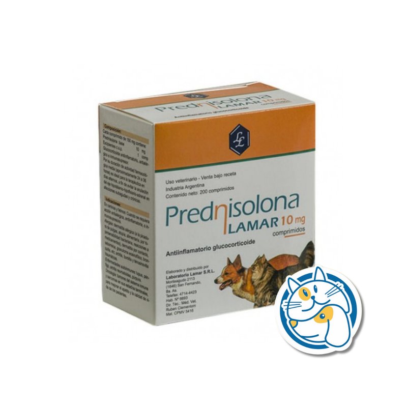 PREDNISOLONA LAMAR 10MG 200 COMPRIMIDOS