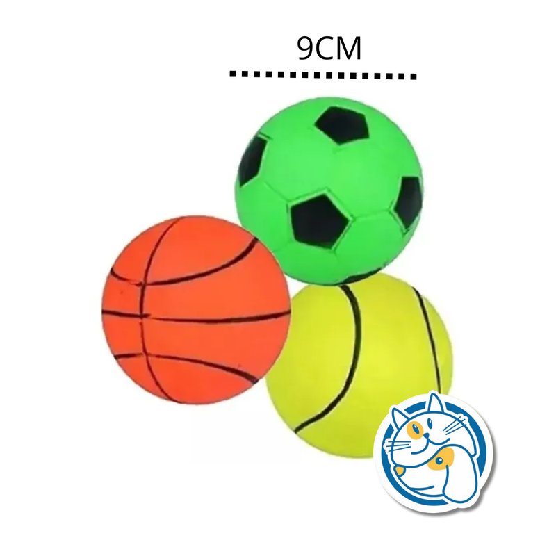 PELOTA SALTARINA DEPORTES - 9 CM PU