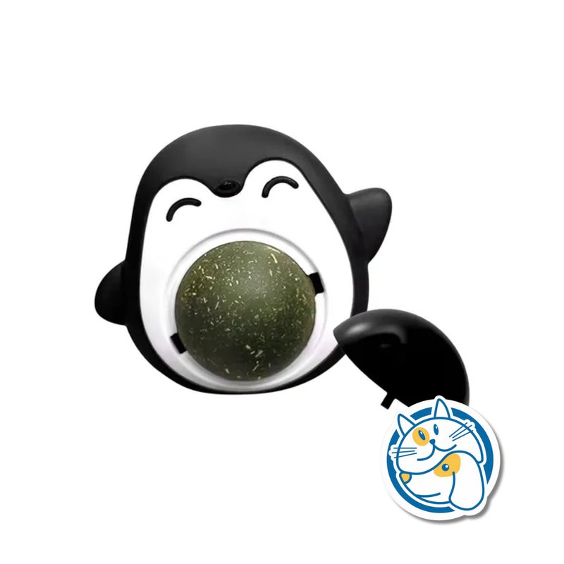 PINGUINO CON CATNIP PARA PARED 18,6*6*3,8CM