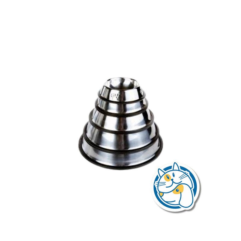 COMEDERO ACERO INOX. 38CM - 25081