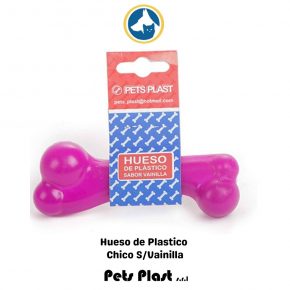 Hueso de Plastico Chic. s/ Vainilla.(PET PLAS)