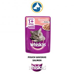 Pouch Whiskas Salmon.